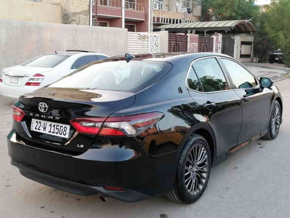 ***********
كامري ٢٠٢٣ جديدة جدا
رايدهة ب ١٨٧ ورقة وبيهة مجال بسيط بعد المعاينه 
محرك ٢٥٠٠ المرغوب 
حادثهة  باب السايق والورا 
ماشية ٦٠ الف كيلو
باسمي السيارة
كشن كهرباء 
شاشة كبيره،، كاميرا دوارة
رادار امامي توقف ذاتي
ويل كب مال افلون ب ٨ ورقات شادلهة
صندوق كهرباء
لايت زنون بلادي بغداد
