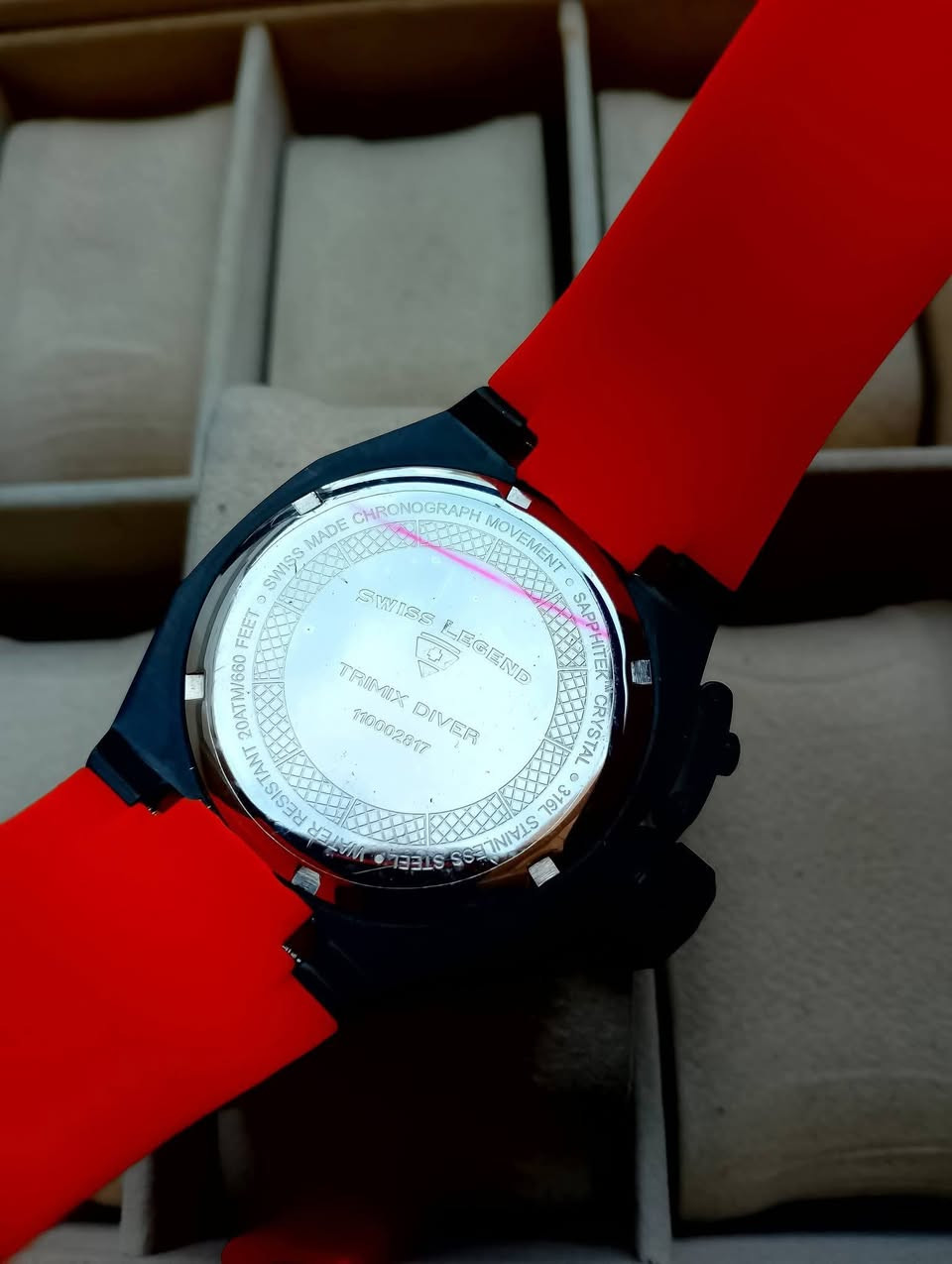بسم الله الرحمن الرحيم 
تحيه طيبه للجميع ♥️ 
للبيع ساعه SWISS LEGEND
الصنع سويسري اصلي 
وكاله غير مستخدم 
نافذه لعرض التاريخ 
سير ربل اصلي 
سناتر شغاله 
قفل بحري 
رنك دوار 
السعر 110 الف 💵💵
العنوان بغداد الدورة 
يوجد توصيل إلى جميع محافظات العراق وبغداد أيضاً 
للحجز والاستفسار المراسله على الخاص او على الرقم 
ه‍ *********** ☎️ متوفر واتساب
