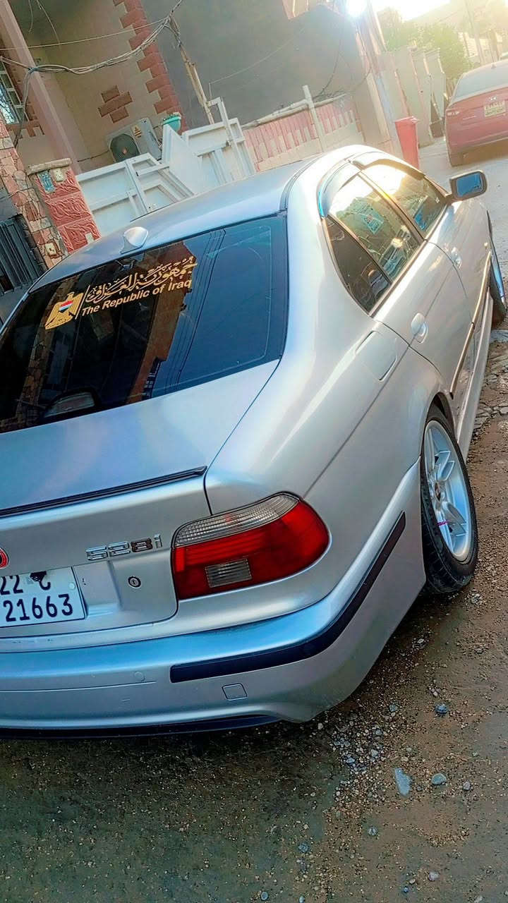 BMW E39 528I موديل 2000 رقم اربيل جديد السيارة بأسمي
هزة جديدة تحويل او وكالة

مواصفات السيارة فول

محرك 6 سلندر دبل فانوس اقتصادي

كير اوتو وعادي وS و M

كشنات مخمل 

سنتر لوك

منظومة زنون 

سلايت روف  سقف كهرباء

حساسات امامي وخلفي 

جام اوتو اربع جامات 

جنطة بصمة شفط

تحكم مري جهتين

شاشة اندرويد وكاميرا امامي خلفي 

تخم تاير جديد ويل M

صدر امامي خلفي جديد 

صبغ عام 

تدفئة شغالة 

السيارة كاملة الكمال لله ما عدا التبريد 

 السيارة مكانها بغداد 

السعر ٨٥ وبيها مجال قليل 

الشراي يتصل على الرقم ***********
