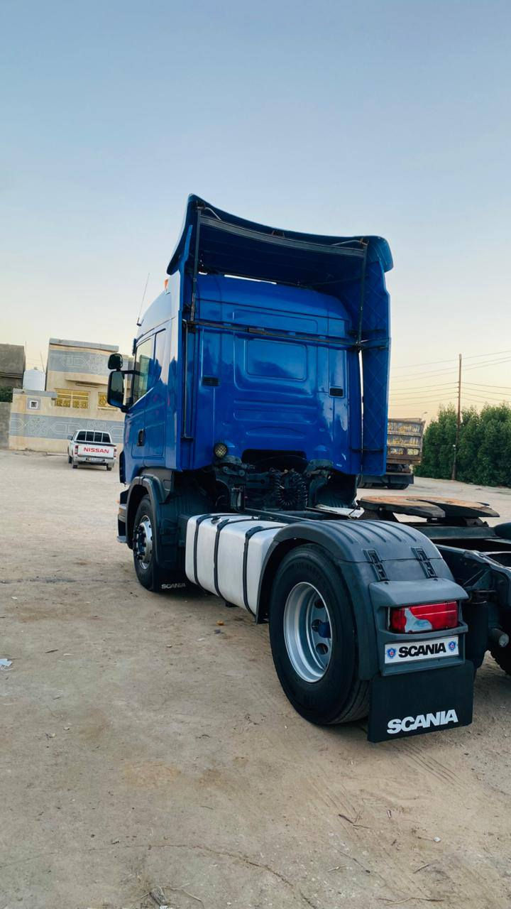 السلام عليكم للبيع سكانيا راس تريله موديل 2009 رقم صلاح دين افلات+قلاب محرك انجكسن 420 كير 1000 تخم تأير الاستفسار رقم الهاتف *********** العنوان البصره
