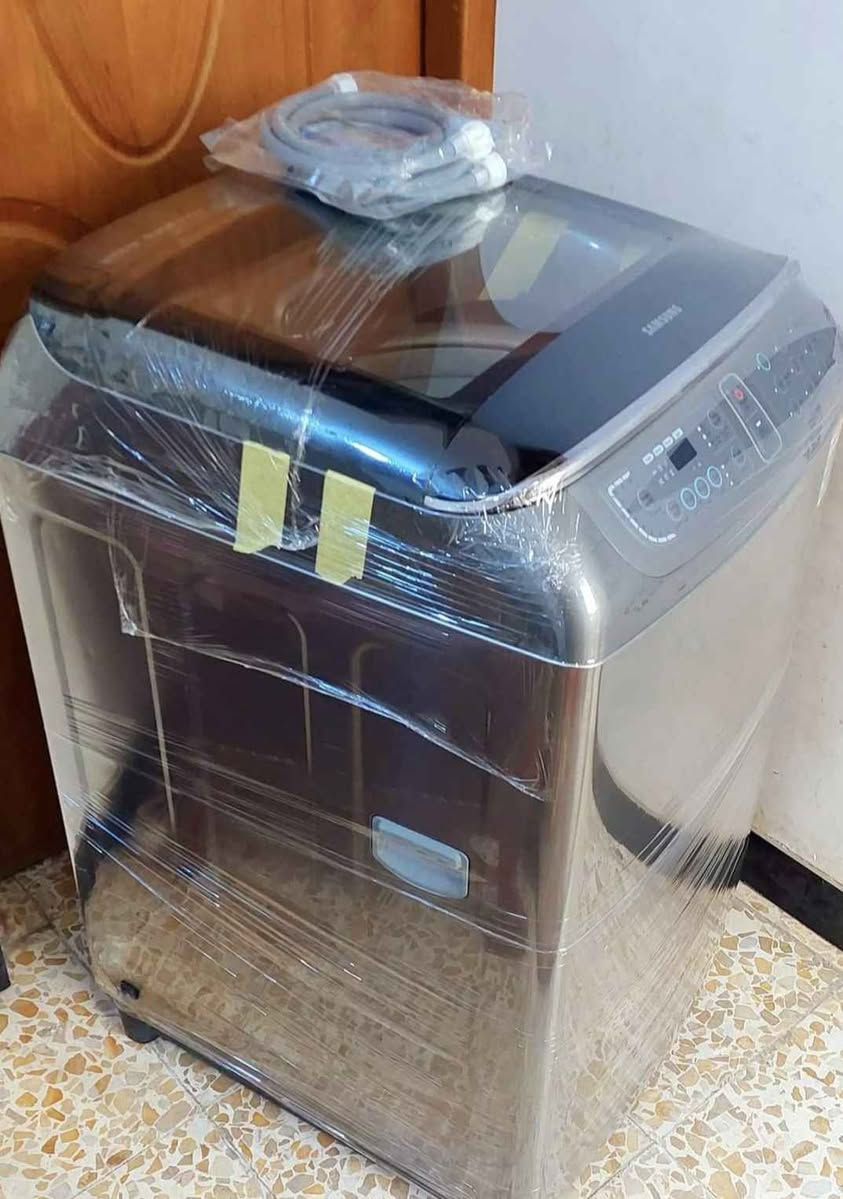 سلام عليكم غساله فول اوتوماتيك سامسونك اصلي تايلندي وكاله مستخدم قليل جدا حجم كبير بطانيه ١٨ كيلوو انفيرتر اقتصادي ٤٥٠ مكاني بغداد متوفر توصيل *********** بلاد رز, ديالى
