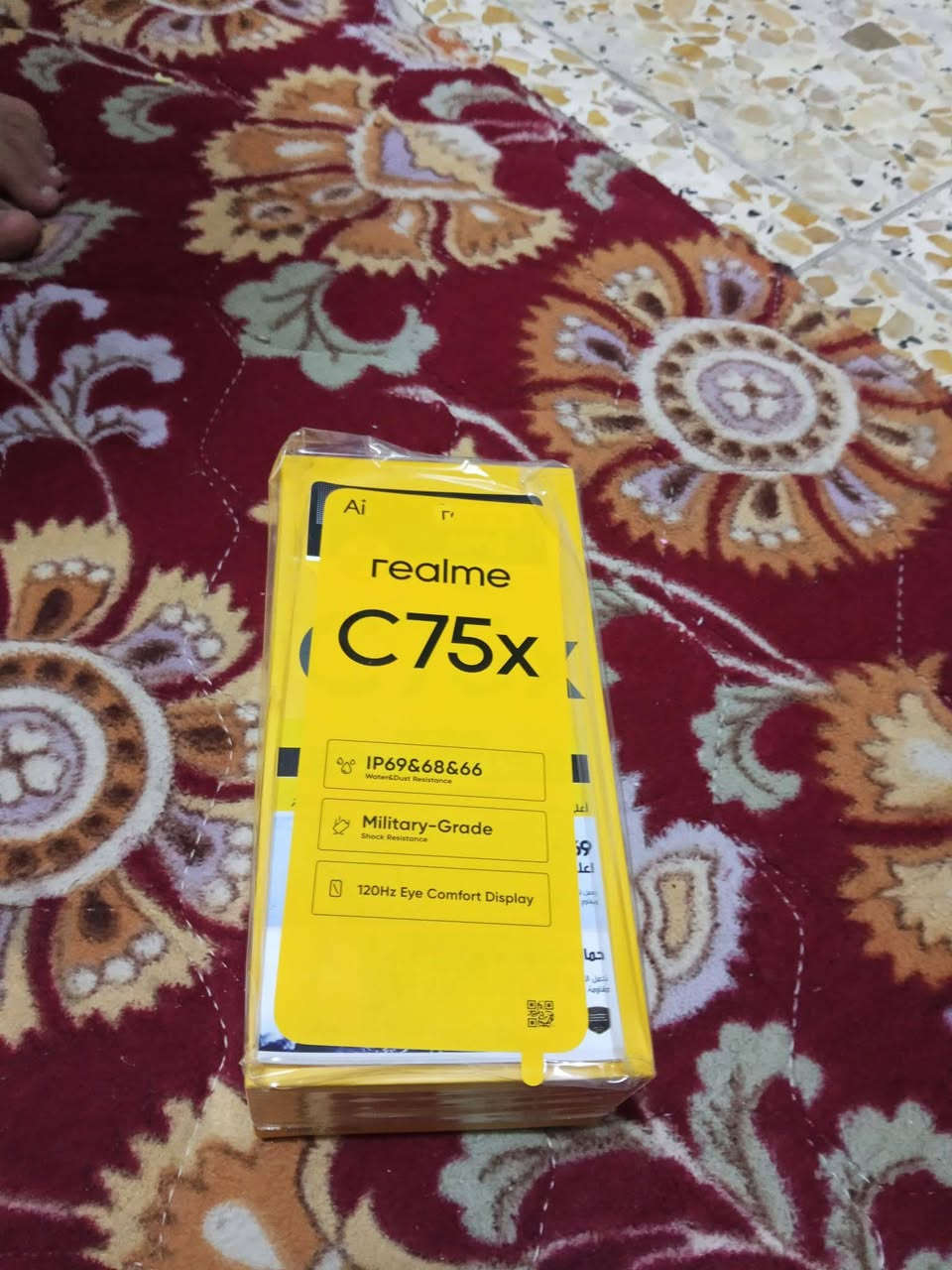 للبيع ريلمي c75x وردي اخو الجديد
مكان بغداد


**إذا كنت صاحب هذا الإعلان وتريد حذفه لأي سبب، رجاءا أرسل رسالة إلى الدعم الفني**