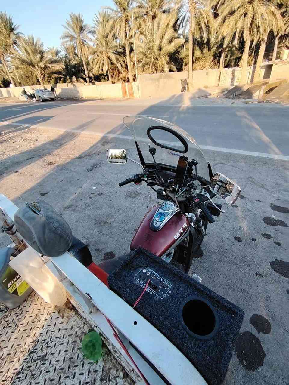 ستوتة معمرة 2026كلشي جديد حتة المحرك اوراق ضايعة السعر المطلوب بيهة 1200وبيهة مجال رقم صاحب الستوتة*********** مو شراي لا تدك علية
