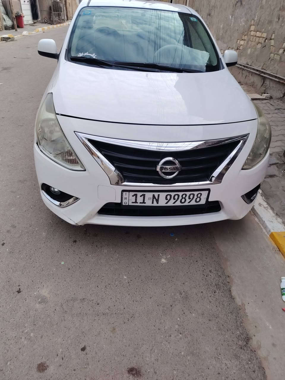 نيسان سني هندي موديل 18 رقم بغداد باسمي  سونار كدامك سياره مكفوله  مكاني بغداد حسينيه راشديه ***********
