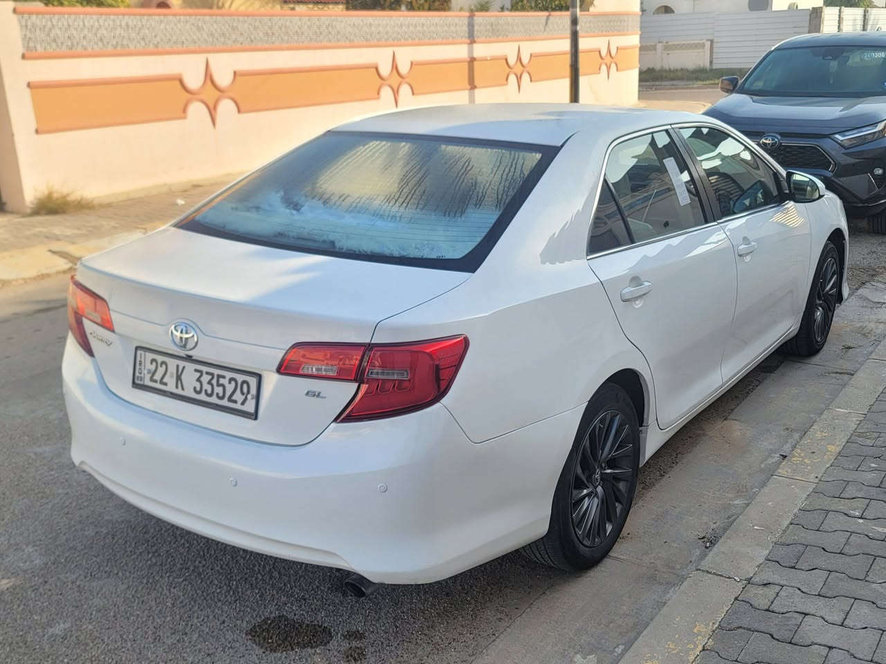 كامري 2013 خليجي GL
سونار موجود بلصور 
ماشيه ١٩٢ بدون حادث 
سعر ١٤٥ بيه مجال قليل سياره احلى من الصور 
***********
