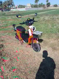 بايسكل شحن للبيع R9 موديل 2025 خمس بطاريات دبل 32 أمبير السعر400 وبي م...