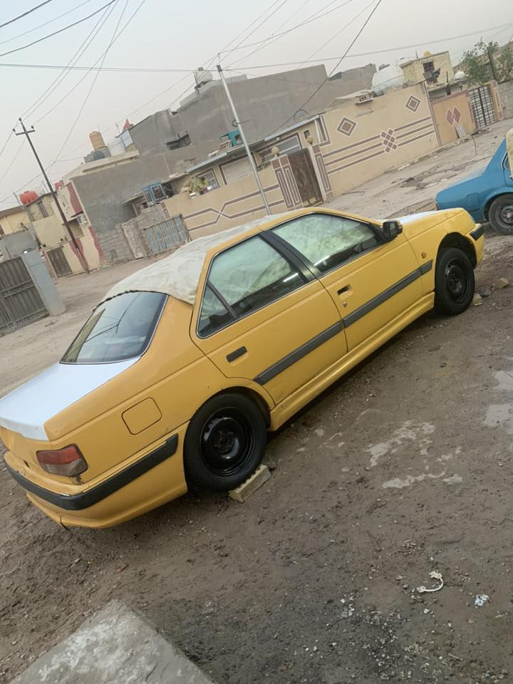 السلام عليكم بيجو بارص مديل ١٣ رقم ذي قار مشروع وطني شرط التحويل الكير بي شخطه مال صفرات  تبريد منظومه جديده بس فريز بي ليك مكينه حلوه حداديه ٨٠ بالميه بيها بنيد طاير ما متأذي بس الجامه مفطره وقبق صندوك مبدل بدون ظربه قويه تخم تاير مصفره هيئه وغرامات وعوزها يدات باب ٢ فقط كلشي شغال بيها السعر ٢٥ وبيها مجال *********** وات ساب وماسنجر فقط متواجد ٢٤ ساعه أو مراوس بسايبا أو سياره اقل هذا كل الذكرته بيها مكاني بغداد الزعفرانيه
