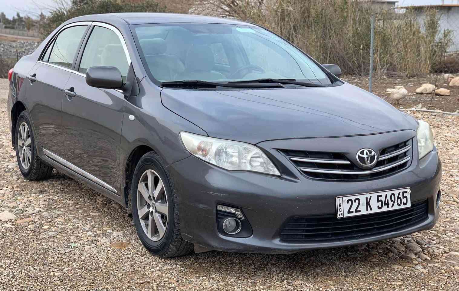 تویوتا کرۆلا 2013  خلیجی
شریکە جیهان
مەکینە16
بئ سبوخ  
بئ کالبونەوە
بئ شوخت و قۆپە
یەک بست تعدیلی هەیە
سەیارەکە تا بلێی خاوێنە
178 km رۆیشتوە
سپێری دانەبەزیوە
سەنەوی نوێیە تا2028
گێر و مەکینە بەشەرت 
سعری130مەجالێکی زور کەم
***********
واتس ئاپ _ فایبەر أربيل, العراق
