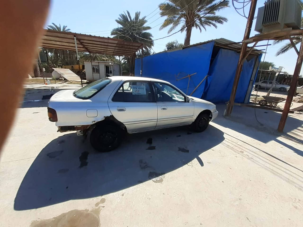 اسلام عليكم النتره 91سياره خير من الله هزه جديده رقم انكليزي صدر خلفي امامي تخم ويل وتخم تاير تريك وين ميعجبك مكينه مكفوله تنقيص وتبخير فقط بس هلالت بيهه خياس مستعجل عل بيع ***********
