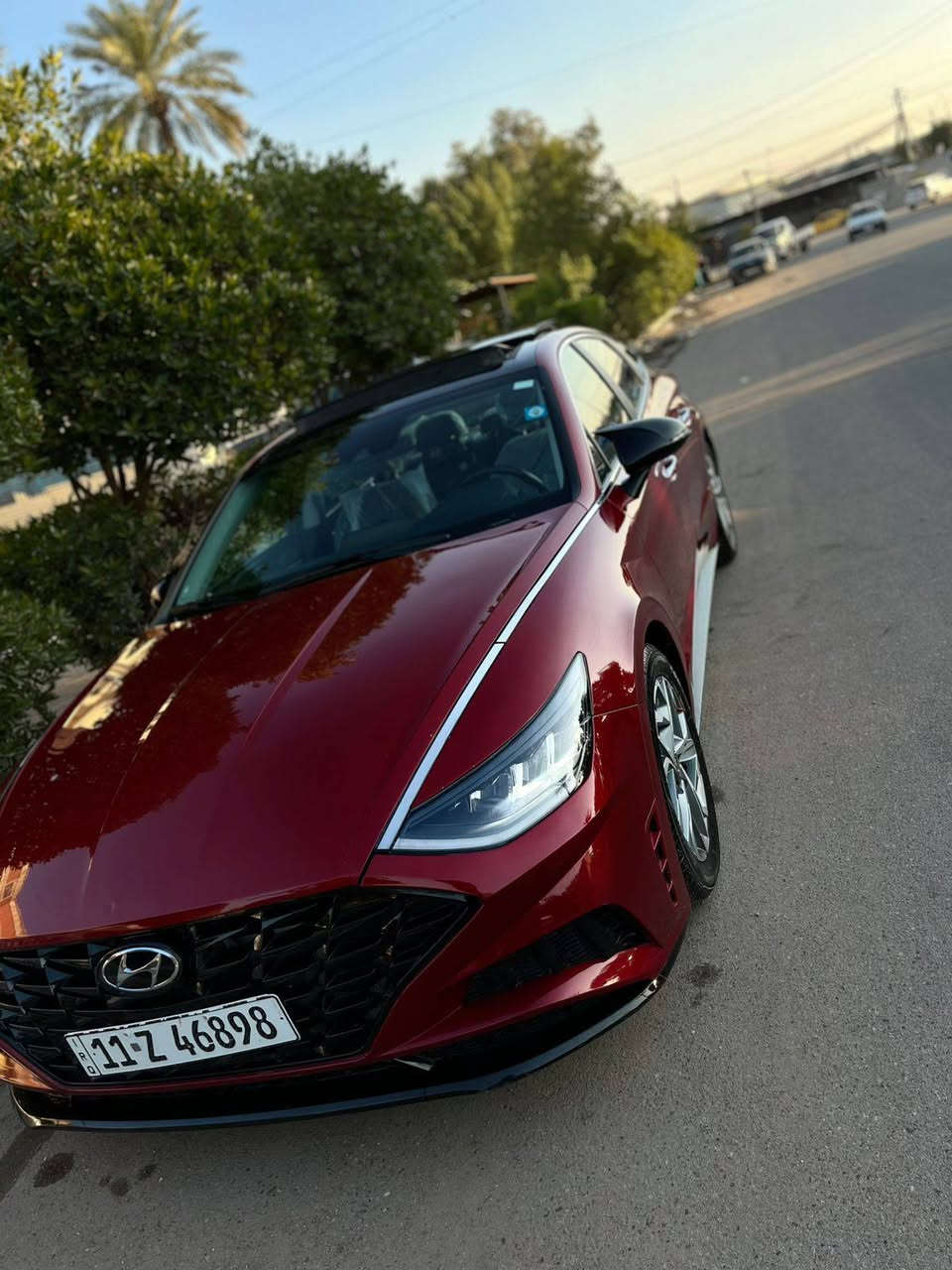 يا الله سلام عليكم
سوناتا 2023 فول مواصفات ماشيه 18 ألف رقم بغداد بدون ايرباك مواصفات 
بنراما 
لون ماروني مميز
رادار امامي خلفي جانبي 
كامره خلفيه
حساسات خلفي امامي جانبي
كير بيانو
كشنات مخمل خط أبيض
كشنات كهرباء
بصمه تشغيل
هاند بريك بصمه 
ترحيب عند تقرب
لد متصل led
لد خلفي led 
مكينه 2500 تنفس طبيعي 
دشبول ليزري متغير
شاشه كبيره
أوتو هولد
درايف مود 4 وضعيات قياده
تحكمات ستيرن جهتين
تشغيل عن بعد
شاشه تحكمات تبريد
صدر جديد 
تخم تايرات نضيف
وبعد بيه هواي مواصفات سياره حادث جاملغ وربع بنيد صبغ فقط 
بدون ايرباك سعر 177 و بيه مجال ***********
