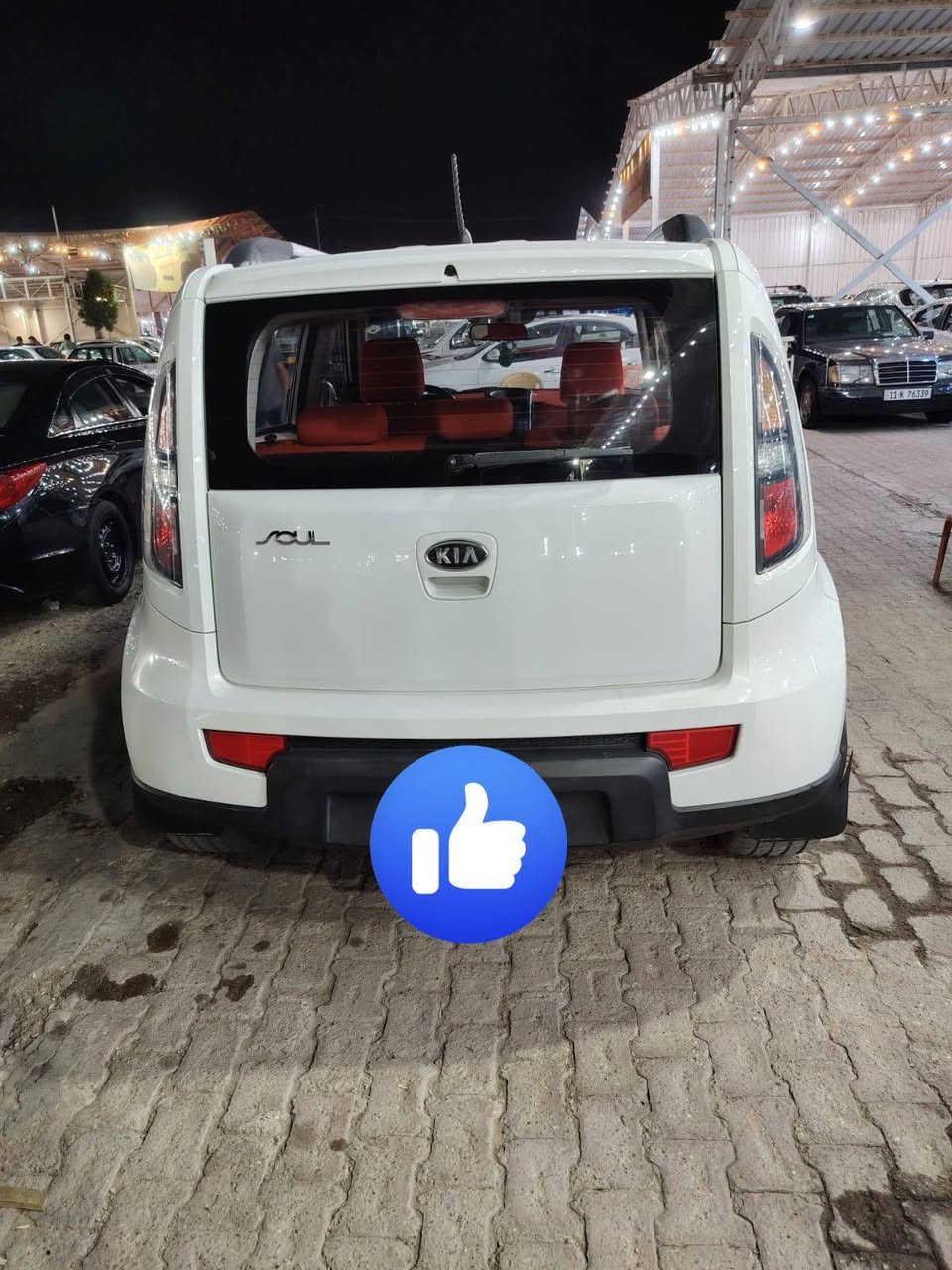 سيارة كيا صول للبيع موديل ٢٠١١ نظيفة كلش مابيه اي صبغ مكفولة مكانهة بالنجف للتواصل الاتصال على الرقم *********** رقمهة اربيل
