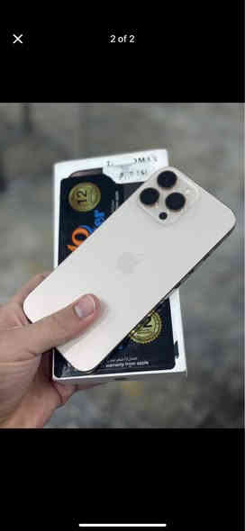 ئايفؤن ١٦پرؤماكس ٢سيم ٢٥٦ ZAA كامل ئه شيا ٥جار شه حن كراوه قوفلي ١٠٧٠ كؤتاسعره تكايه مه عمه له ي نيه*********** حلبجة
