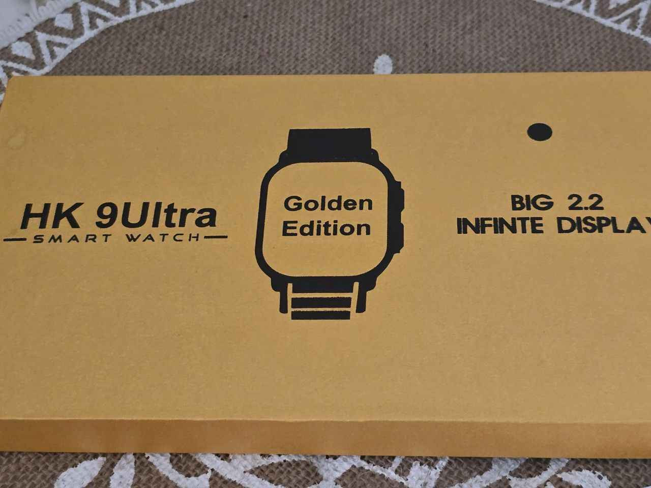 Hk 9 ultra  ساعة 
  تسجيل الصوت من الساعه
  تغيير الخلفية واضافة خلفيات من الجالرى
  امكانية تحميل العاب وتطبيقات اضافة اسماء مفضلة كثيرة
  خاصية 12 ساعه
  قياس نبض القلب
  قياس ضغط الدم
  قياس الاوكسجين فى الدم
  شات جى بى تى
  اماكنية اضافة موسيقى الهاتف
  امكانية العثور على الهاتف

الطقس وحالة الجو
  منبه يومى بصوت عالى
  تقويم
  اله حاسبة
  نسبة التنفس
  قياس السكر فى الدم
  تقنية ai
  امكانية تنزيل برامج
  يوجد متجر تطبيقات
  
السعــــــر 15 الف 
توصيل جميع المحافظات 5
☑️ بغداد, العراق


**إذا كنت صاحب هذا الإعلان وتريد حذفه لأي سبب، رجاءا أرسل رسالة إلى الدعم الفني**