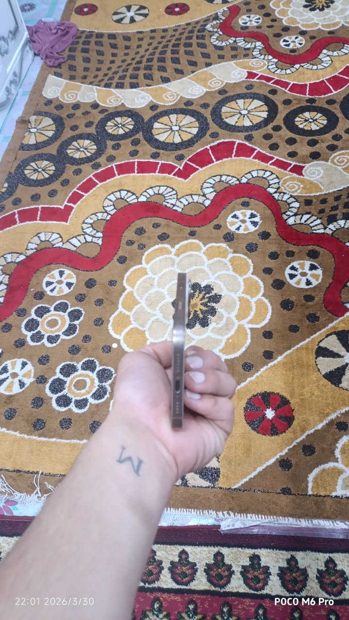 السلام عليكم ايفون 16 برو ماكس! 
لون مميز 
بطاريه 100 مشحون 218 
بعده بحاله الوكاله 
مكاني بغداد 
سعر 1500 وبي مجال
الشراي يجيني خاص!


**إذا كنت صاحب هذا الإعلان وتريد حذفه لأي سبب، رجاءا أرسل رسالة إلى الدعم الفني**