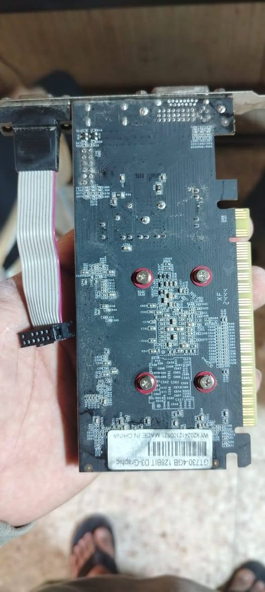 السلام عليكم  شباب كرت gt730 4gb بس بدون كارتونھ سعرھ 35 معا التوصيل والتوصيل عليھ اب 10 وخسران بيھ اللھ شاھد يعني سعرھ 25 وبيھ ضربھ بل منفذ مال الvgi خفيفھ


**إذا كنت صاحب هذا الإعلان وتريد حذفه لأي سبب، رجاءا أرسل رسالة إلى الدعم الفني**