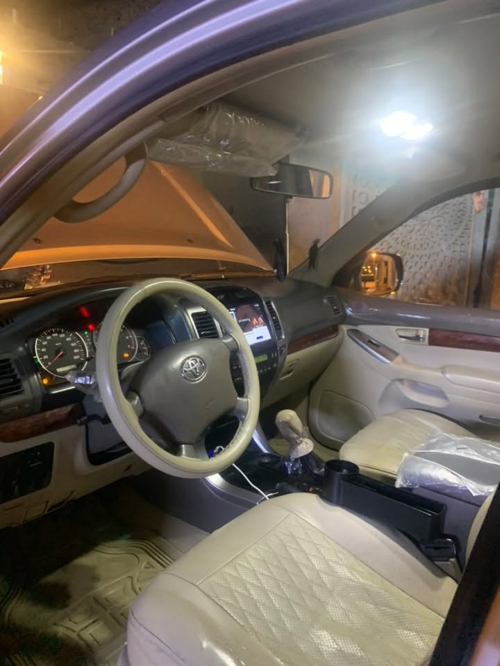 برادو 2005 V6خليجي VX
سياره فول مواصفات عدا الفتحه كشنات جلد وكهرباء تدفى تبريد كشنات شاشه كبيره 

سياره نظيفه جدا مكفوله ماعدا شويه بلحافه البنيد تعديل فقط 

6سلندر المرغوب 

رقم جديد اربيل ومميز هزه وسنويه جديد
محرك مامفتوح بشرط
كير مامفتوح بشرط 
حداديه بشرط
سياره بدون اي نواقص كامله 

145$ مكان اربيل 

  
وتساب ***********
