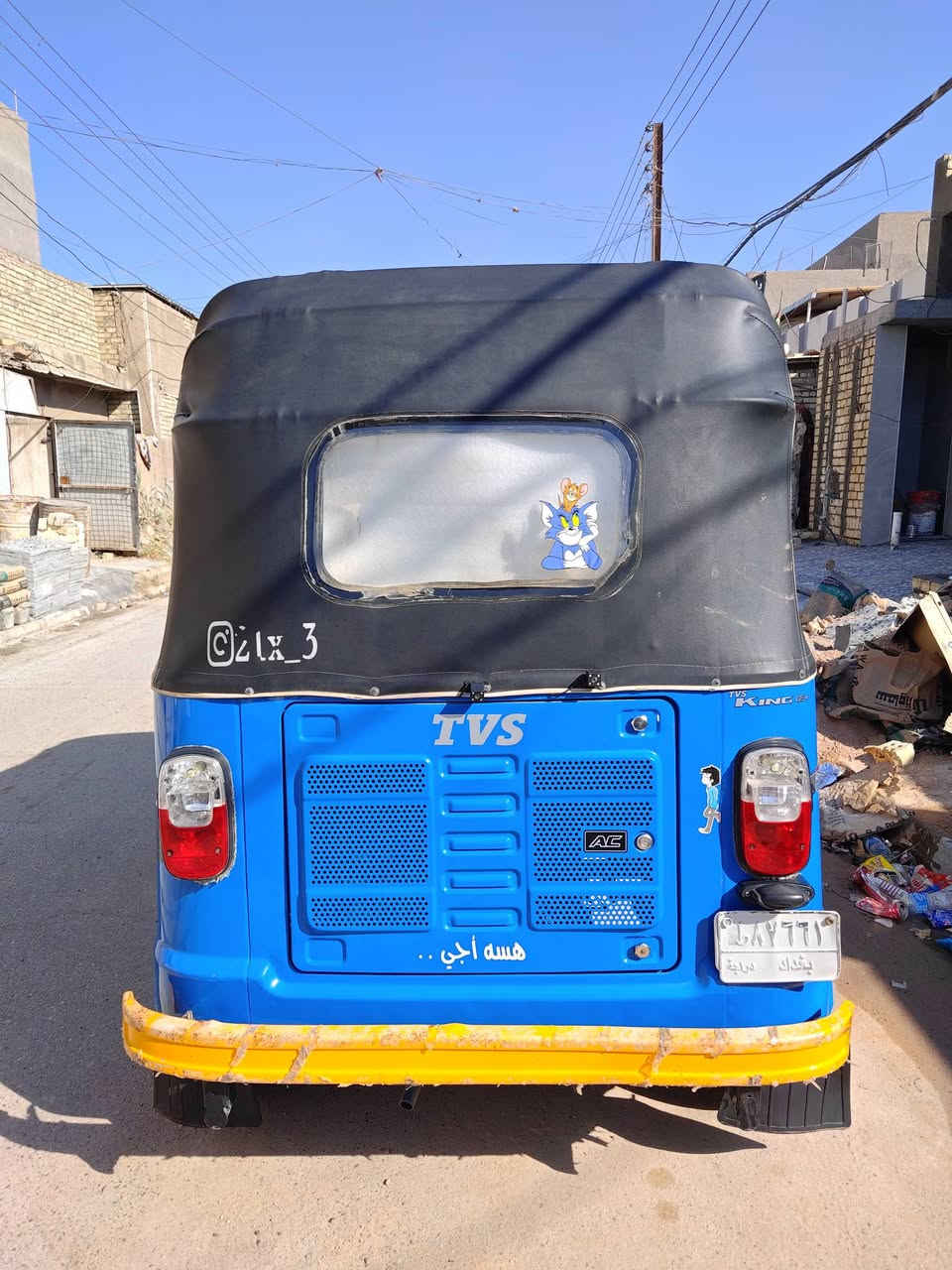 تكتك tvs للبيع موديل 21 شهر ال 11
محرك برغي ممفتوح  مكفولة من كلشي
‏‪***********‬‏
مكاني بغداد الدورة ابو دشير تقاطع علي العتابي
السعر 6750
