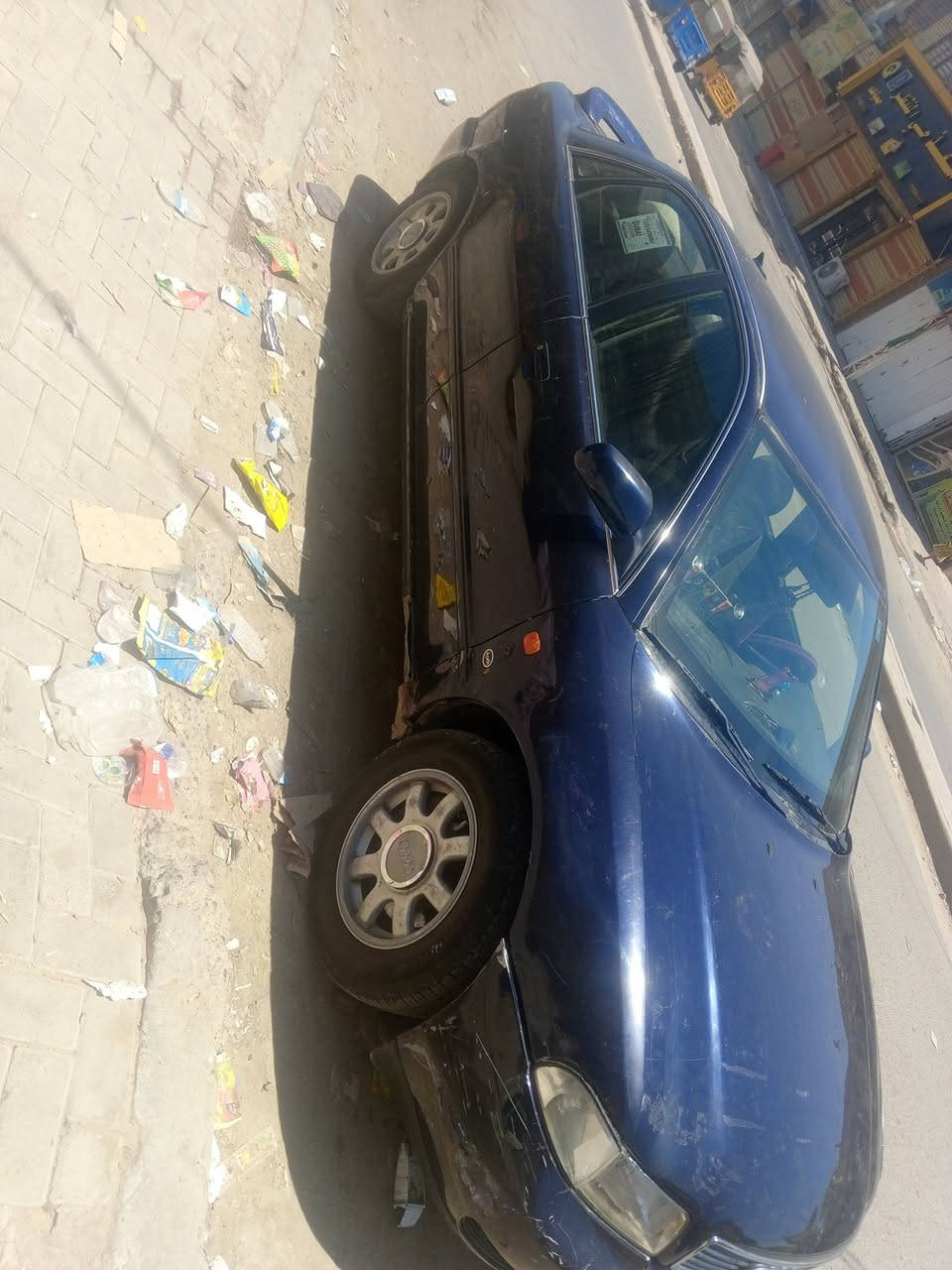 سلام عليكم اودي A4موديل 96محرك 4سلندر كيرعادي فور ويل4السياره محرك وكيرحاويه طخم تاير كلشي بيه يشتغل ماعدا تبريد يرادله كمبريسر كهرباء كلها شغالا عل بلاد رقم بغداد صارشهرمن حولته داخله هزه السعر32وبيه مجال مكاني بغداد مدينة الصدر***********واتساب يشتغل
