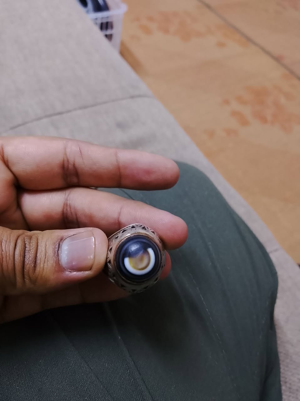 جزع هلالي صياغة عراقي ثقيل داير نحاس السعر 75الف بغداد ***********
