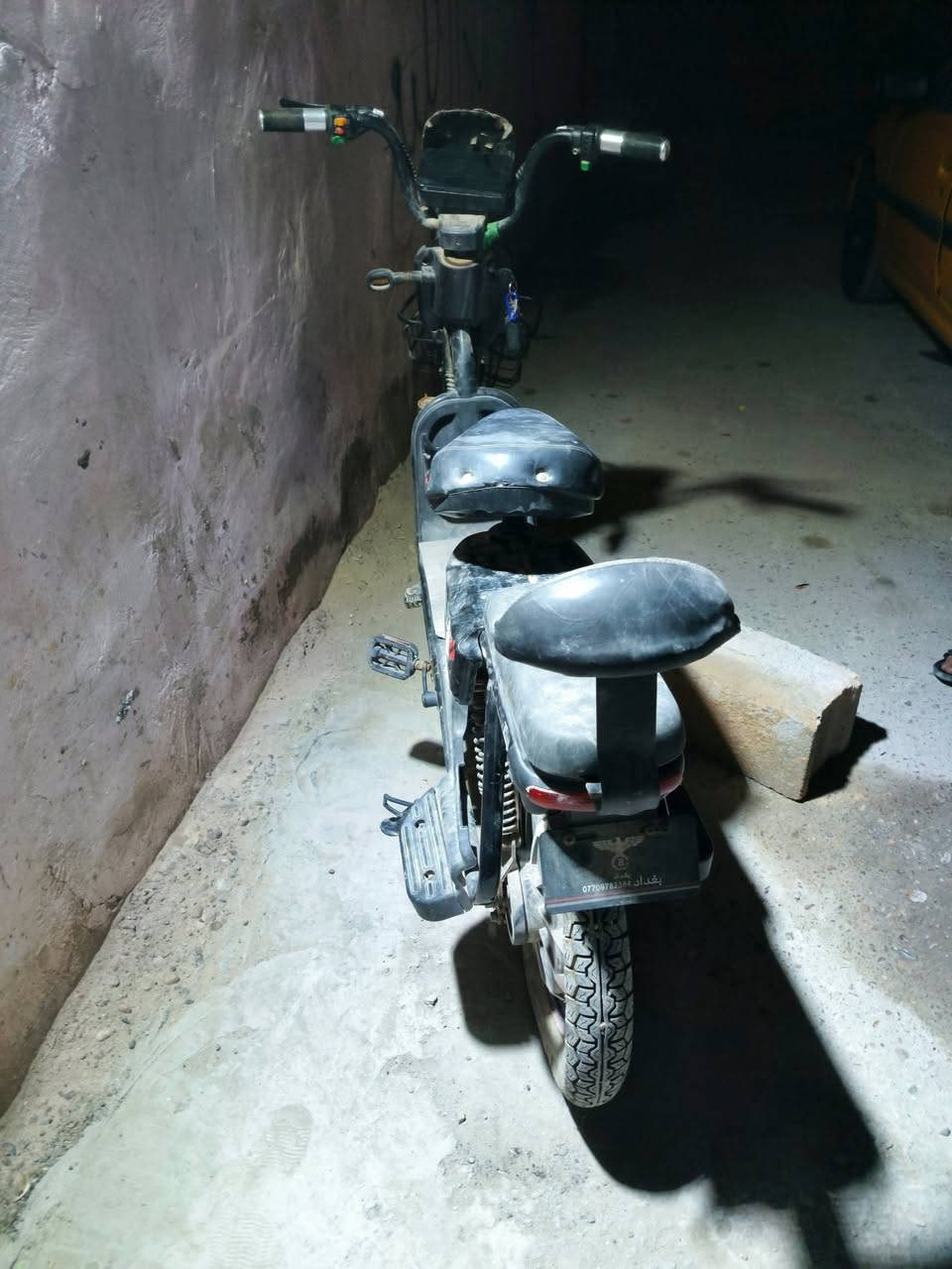 اسلام عليكم شباب عندي هذا البيسكل الشحن متروك فقط تبديل بطاريات 🔋
كامل وهذا الشكل عل واقع مكاني بغداد الرصافه ***********
