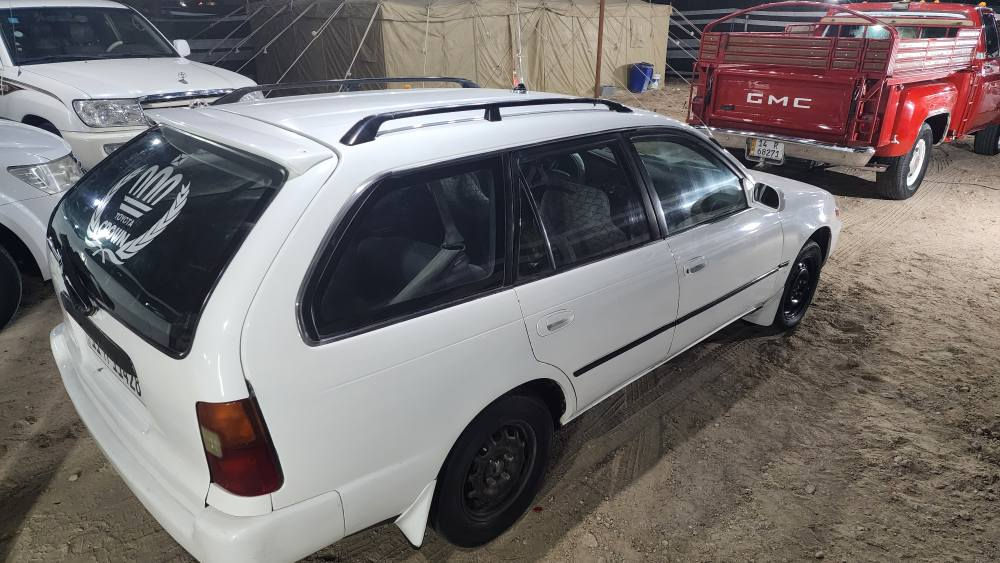 كورلا موديل ٩٤ رقم بغداد انكليزي سنويه ال ٣٠ حجم المحرك 1800 اسياره مكفوله من الضربه ولخياس ولكص ولكلبه وضربه ول نقل اجثه  تبريد ثلج حداديه جديده  دوخل جدد  اسياره جهزه مال جناي  اسعر 58  مكاني الناصرية مركز 🚉، ***********فقط صبغ ماليه ناصرية, ذي قار
