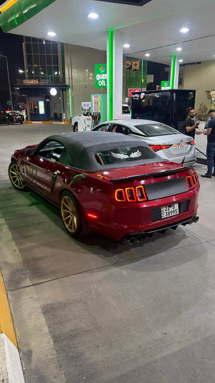 موستنك ٢٠١٣ للبيع او للمراوس قطعه وحده صبغ جاملغ خلفي فقط  السياره ماشيه ١١٢ الف
السياره كامله بدون اي نقص بلكات جديده نوزلات جديده
- عليها برمجة طلقات و سيفتي
- اكزوز و اكس بايب
- وياله تو سايز
- كشف جديد
***********
ملاحظه السياره قطعه وحده صبغ بس بيها كم مكان بارد ما يبين كركوك, العراق
