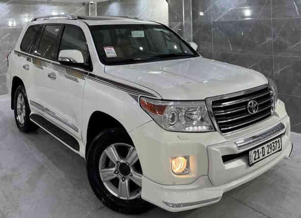 تويوتا لاندكروزر 2013 GXR ياباني
فول فول مواصفات

كوشن جلد
كوشن كهرباء
لايت ليد
سلايد
فلجة
هوك
مرائة زينة
السيارة لوك لوكة
ماشية فقط 101 ألف كم
المكينة والگير شرط

السيارة بدون بويه
بيها بس پەلة ساردية وحدة
سنة‌وي‌و ژينگە جديدة
أربع تايرات لوكي جديدات
رقم المالك ***********
