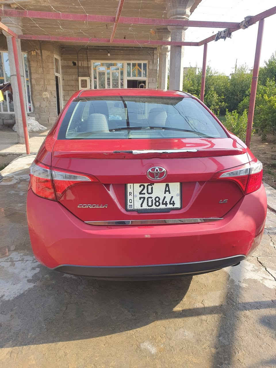 كورله موديل 14فئه LE السياره تضيفه جاهزه ماتصرف عليه شي السياره بسمي السعر 118قفل للاتصال ***********
