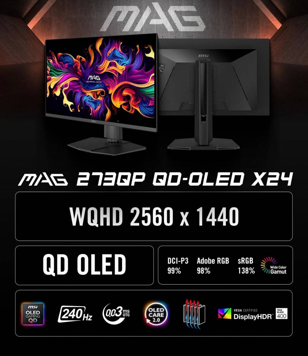 CPU: AMD Ryzen 5 5600X (6 Cores / 12 Threads)

GPU: Sapphire Pulse RX 6700 XT 12GB

Motherboard: ASUS PRIME B550M-K

RAM: 16GB (2×8GB) TeamGroup T-Force Delta RGB DDR4 3200MHz

Storage: TeamGroup MP33 1TB NVMe M.2 SSD

CPU Cooler: AMD Wraith Stealth

Power Supply: Xigmatek Hydra 750W Bronze

Case: Xigmatek Oreo White + 4 RGB Fans

Operating System: Windows 11 Pro
تجميعة مستعملة نظيفة مع شاشة OLED 
سعر مليونين و ١٠٠ بيها مجال


**إذا كنت صاحب هذا الإعلان وتريد حذفه لأي سبب، رجاءا أرسل رسالة إلى الدعم الفني**