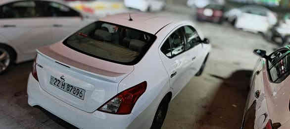 نيسان سني جاهزه سيارا موديل 2024 بيه قطعتين صبغ فقط كفاله من ضربه وتبديل سعر 113 وبيه مجال رقمي ***********
