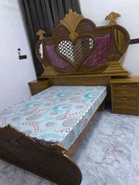 غرفة نوم • ٥قطع • خشب عراقي