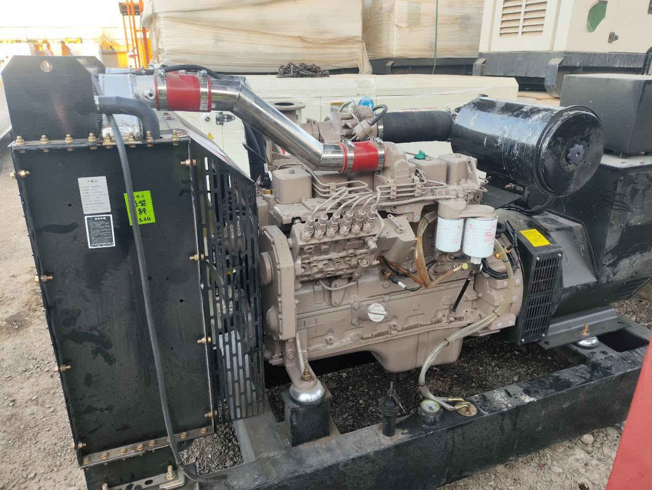 للبيع كمنز حجم 102ملم 6سلندر سوبر انتر كولر 

التوليد استامفورد انكليزي نحاس ١٠٠/١٠٠

150KVA
موديل 2025

عدد ساعات التشغيل زيرو 0️⃣ 

 سيطرة حديثة متطورة (برودكشن)إطفاء وتشغيل ذاتي فول اوتماتيك المولد 

شرط الحمل 
مجدد بالكامل ابو الختم ارقى نوعية بالسوك 💪

 المحرك غير مفتوح 🔓 

العنوان-بابل -شوملي 

للاستفسار الاتصال ع الأرقام التالية 

***********

علماً يتوفر لدينا من ال١٠كيفي إلى ٧٥٠
