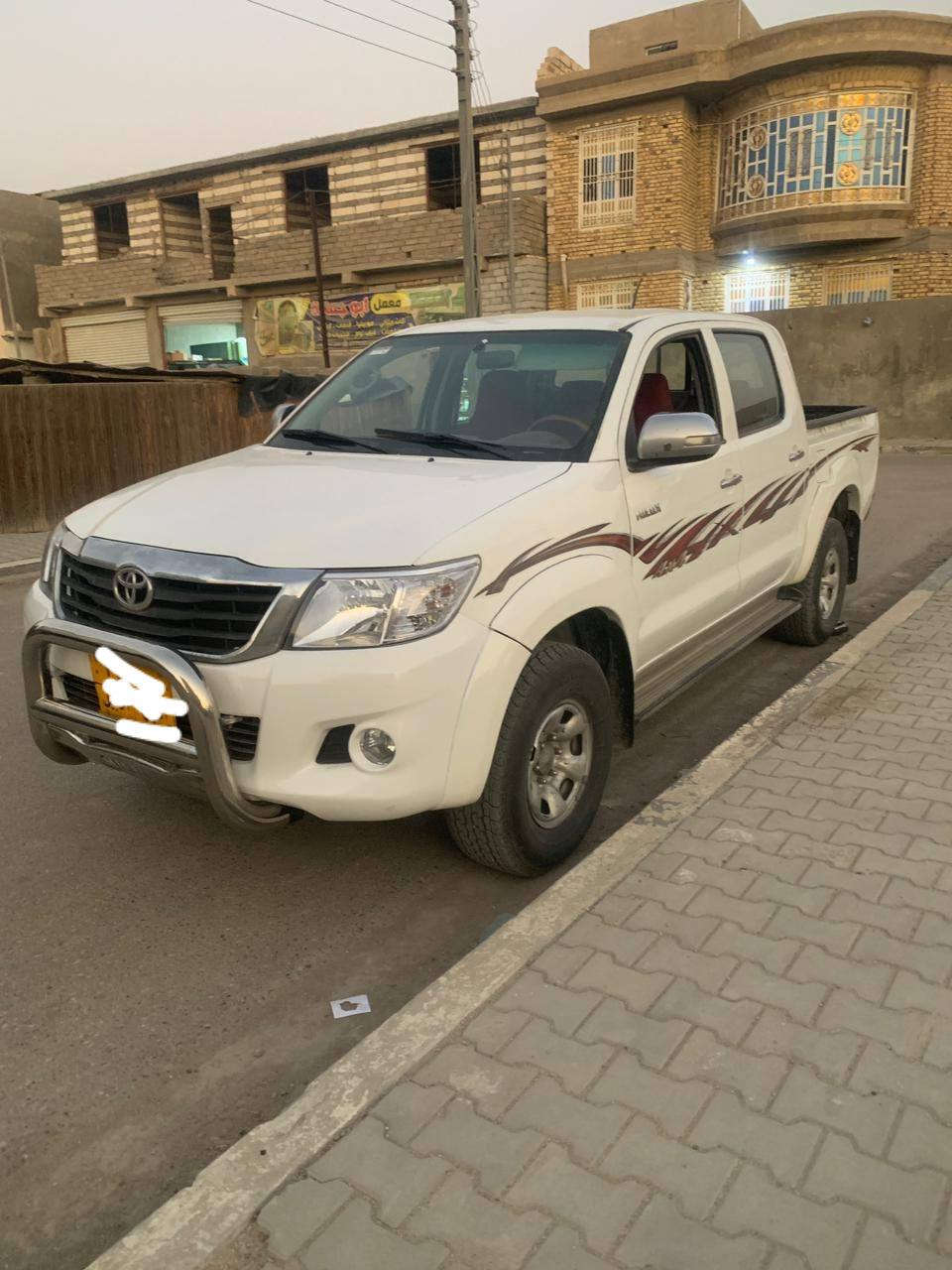 بيكم هيلوكس فول مواصفات كاز 2013 فور ويل كفاله ضربه تبديل بيها بارد قليل تخم تاير حداده جديده  رقم اربيل سنويه منتهيه كير عادي  السعر 170 وبيها مجال مكاني بصره 
***********
