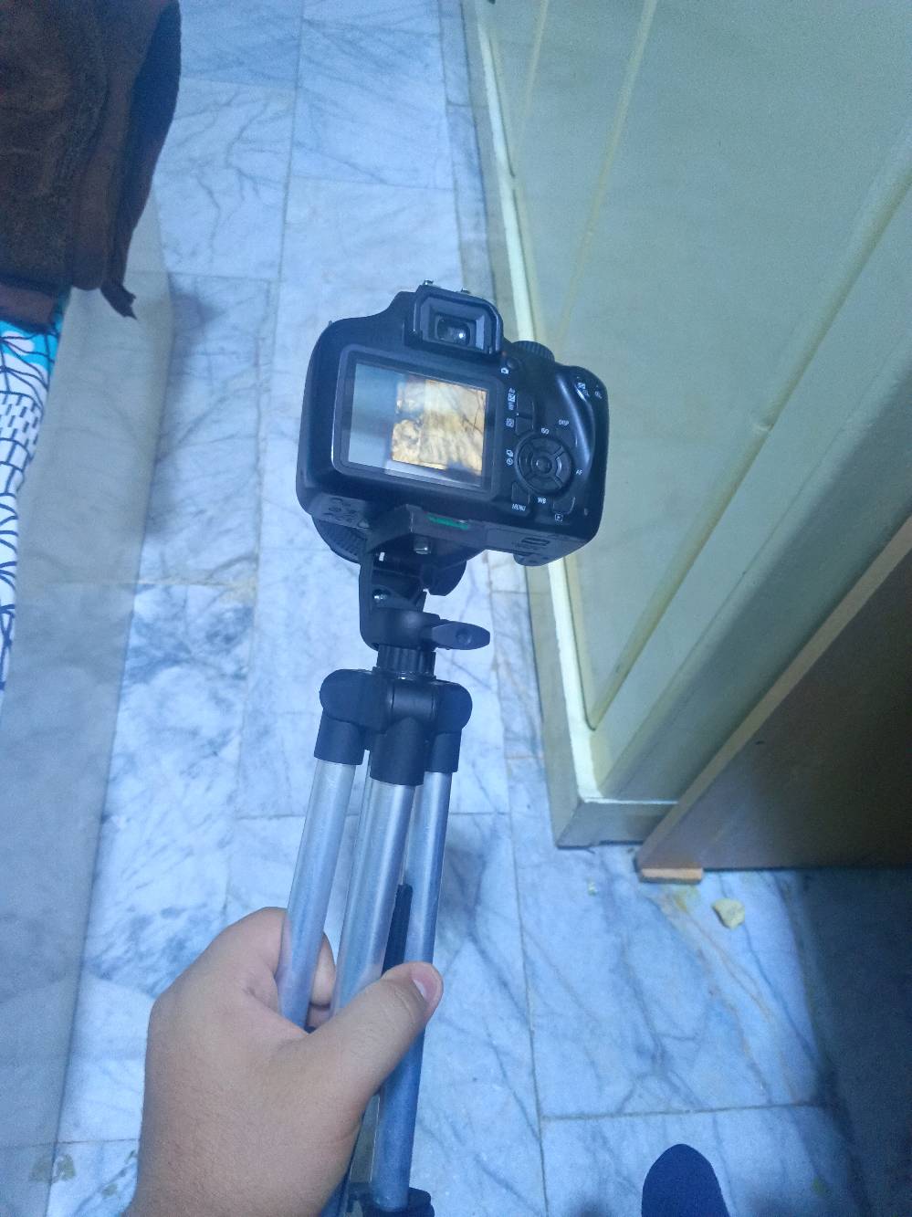 كامرة كانون 4000D
مع عدسهEFS18-55mm
كاميرا مرتبه تفيده أهل المواكب والتجمعات والصور الشخصيه واهل المطابع وكذلك تفيد من جميع النواحي حتى من ناحيه السعر...
ملحقات الكاميرا 
شاحن البطاريه 
وكذلك معاها بطاريه 
وكابل البطاريه ومعاها ستاند هديه 
ارتفاع الاستاند متر او مترين تقريبا 
وكذلك مع حبل الكاميرا الذي تستند عليه في التصوير

المكان ناصريه مركز
السعر 250 وبه مجال 

هذا الرقم الي يشتري 
***********