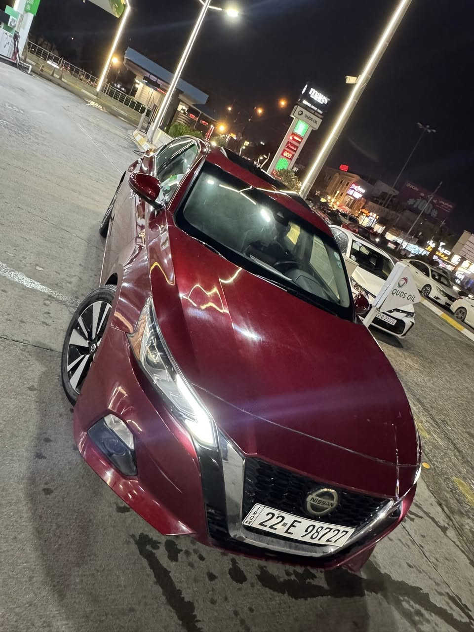 سلام عليكم
نيسان التيما موديل 2022 فئة SL 
محرك 2500 بدون تيربو والسياره تو ويل
حادثها خفيف جاملغ سكن صبغ وربع بنيد سونار كامل موجود
ماشيه 38 ميل 
فول فول مواصفات SL معروفه:-
فتحه سلايت
كشنات جلد تدفئه
ستيرن هيتر
رادار امامي خلفي وجوانب
نظام نقطه العمياء
نظام ملاحه 
ونظام قياده آليه 
تبريد مناخ منفصل قطعتين
سايد بريك كهربائي واوتو هولد 
السياره نظيفه كلش على ايد شخص واحد مالك اول
رقم اربيل تريد وكاله تريد تحويل مباشر 
السعر 168$ ورقه وبيها مجال للطيبين
مكان سياره كركوك
للاستفسار اتصل ***********
ملاحظه مكلف بالنشر ماجاوب خاص
