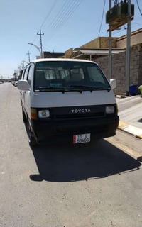 للبيع تويوتا هايسه 1995 كير عادي محرك بنزين 4 سلندر تنقيص دهن قليل مصف...