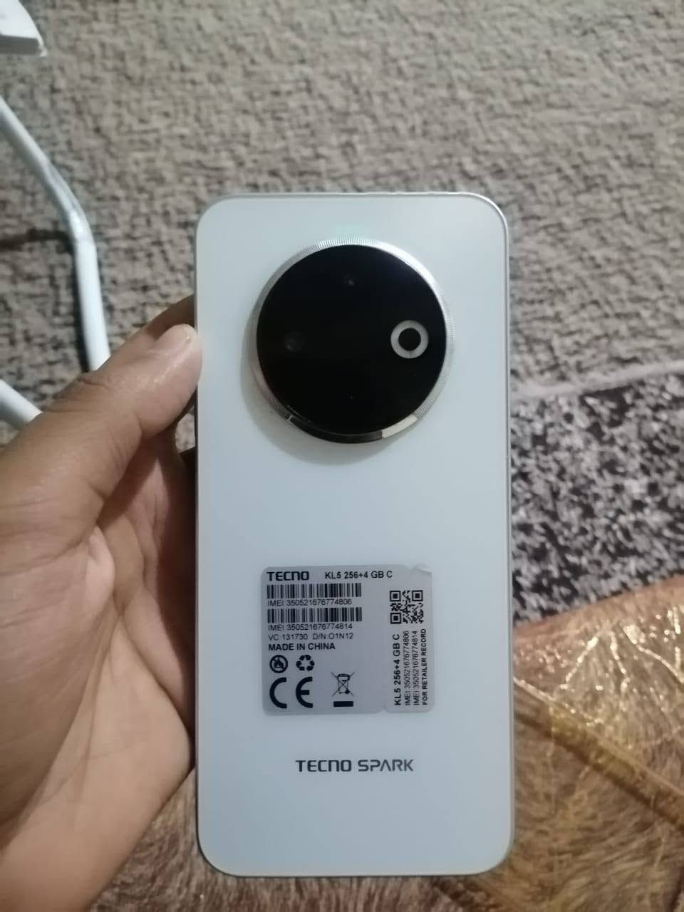 جهاز تكنو سبارك 30cجهاز نضيف 

جهاز حلو مرتب ما متعوب   اخوان اقره المنشور بعدين

شرط لامفتوح ولاداخل صيانه  تعالي خاص 

بطاريه 5000

دبل سيم

ذاكره 256

وحده المعالجه Helio G81

رام 4+4يعني 8 

شاشه 120 هرتز 

ضمان ينتهي شهر 8 يوم 2

الجهاز امانه الله جديد

كامره خلفيه 50ميكبكسل تصور 2 كي 30fps

الكاميره الاماميه 8ميكبكسل 

الشاشه 1600×720

الجهاز مراوس بايفون 

اخوان، 40فريم بوبجي احتمال يجي تحذيت يشمله 60فريم 

تحياتي


**إذا كنت صاحب هذا الإعلان وتريد حذفه لأي سبب، رجاءا أرسل رسالة إلى الدعم الفني**