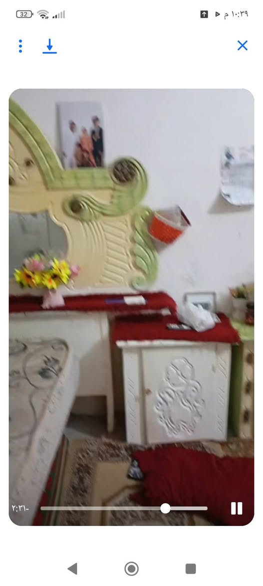 غرفه عراقيه للبيع المكان ناصريه غراف  لاتصال *********** السعر 450 وبها مجال
