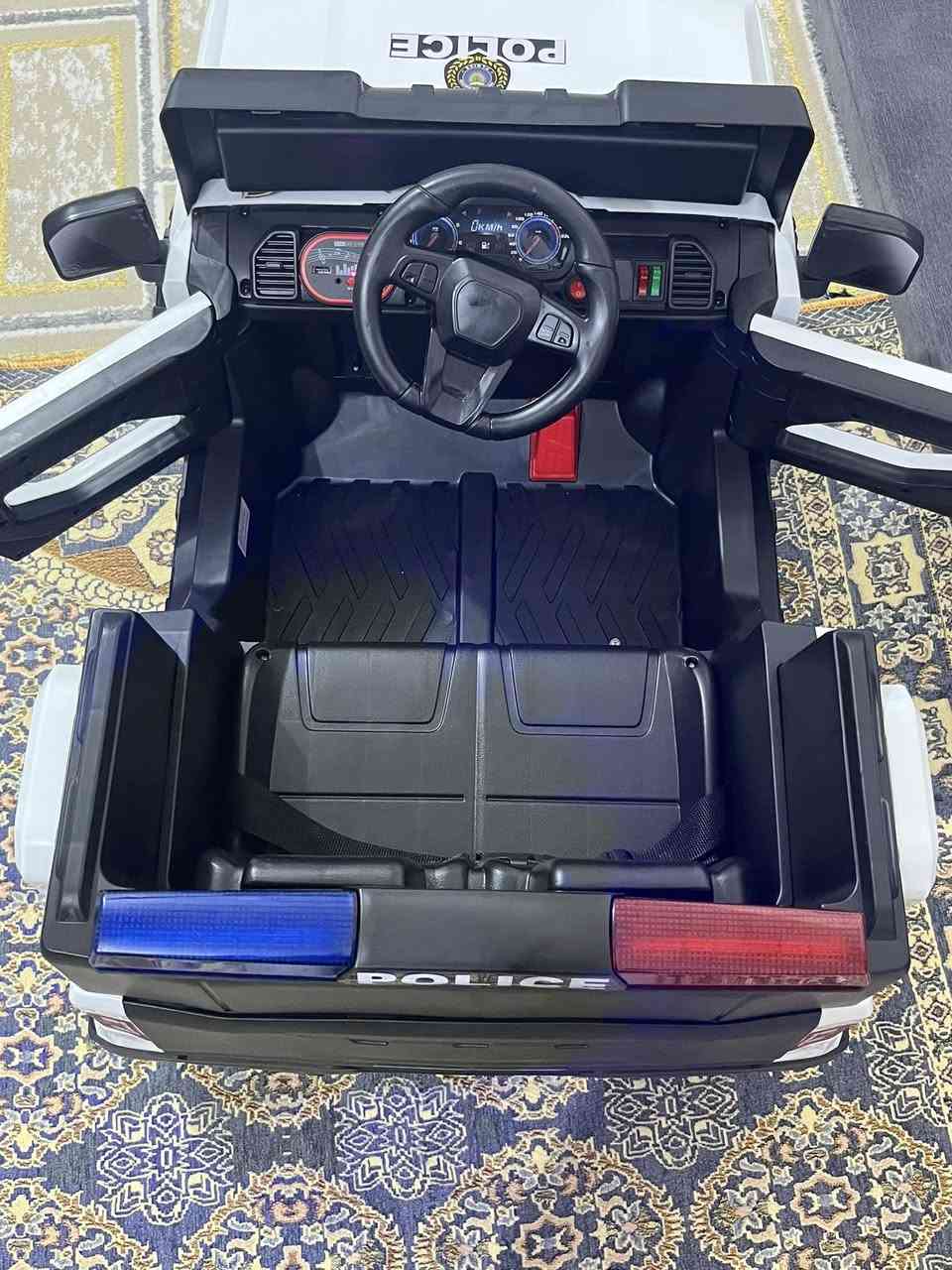 سياره اطفال شكل الشرطه شحن مخصصه من عمر 5 سنوات الى 8 للاستفسار الاتصال او مراسله واتساب او ماسنجر العنوان كربلاء***********
