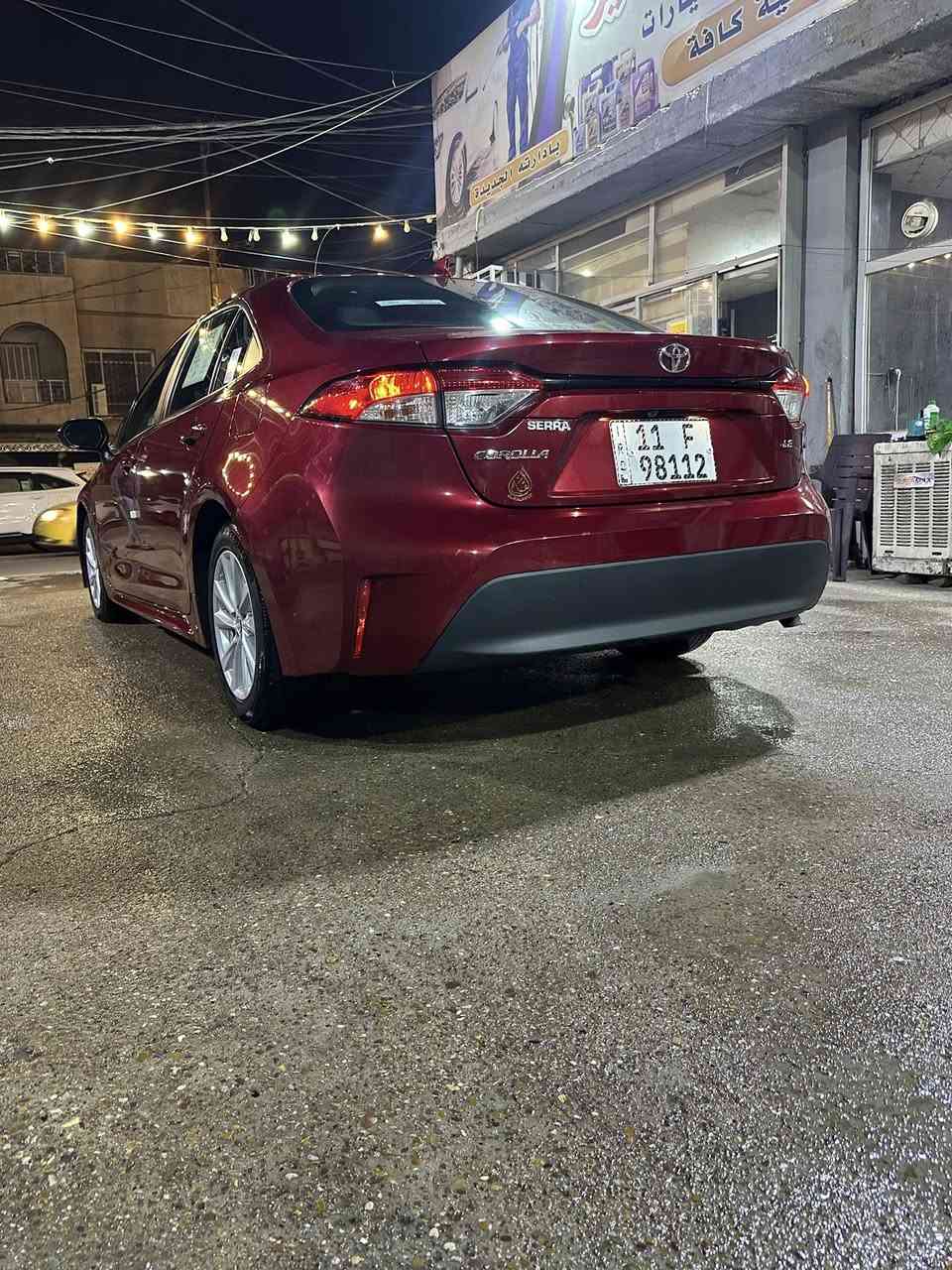 سلام عليكم 
تيوتا كورلا 2023
 محسن فوول مواصفات
دخول جديد ترقم جديد 
بأسمي تحويل مباشر 
تبديل بنيد وجاملغ اكلير 
بدون دواخل بدون ايرباك
جاهزة بدون نقص 
***********
بغداد / الدورة
