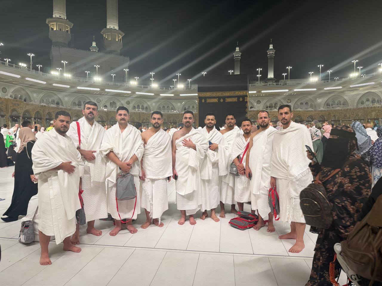 حملة شركة ارض الحرمين للحج و العمرة / المقدادية 
بأدارة الحاج احمد علي المهداوي 
يتمون مناسك العمرة المفردة لشهر رجب
تقبل الله منهم الطاعات و الدعوات 
📞 للاستفسار :- 
الحاج  علي خلف المهداوي 
***********
 الحاج احمد علي المهداوي 
***********
موقع الشركة :-  المقدادية - حي المعلمين الشارع العام - مجاور مطعم توتي
