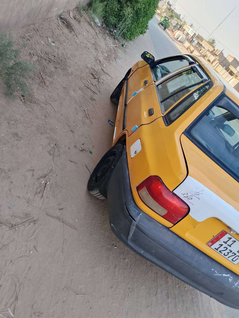 السلام عليكم سايبا موديل 2012 مكينه وكير وحداده وتخم تاير شواصي خير من الله تبريد شرط رقم بغداد انكليزي مداور ثاني يوم السياره مصفره هيئه السعر 22 بيه مجال بسيط للاستفسار *********** مكان السياره كربلاء اخوان غير متواجد على الفيس
