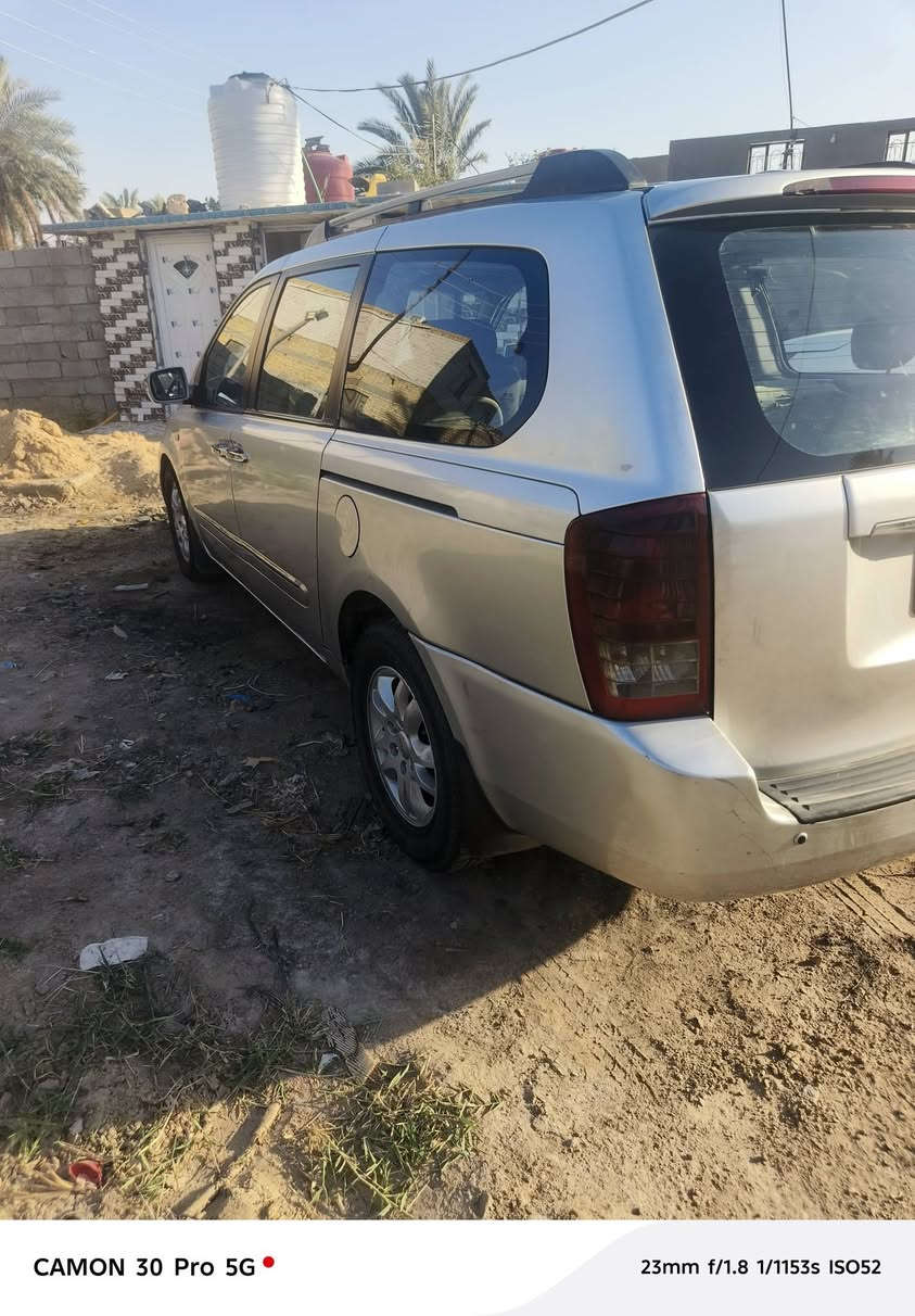 كيا كرنفال كاز موديل ٢٠٠٧ سياره جازه من كلشي كير تماتيك تبريد شغال ٣قطع حداديه جديده تحول ثاني يوم سعر ١٠٥  اوبيه مجال اتصال *********** أسماؤه
