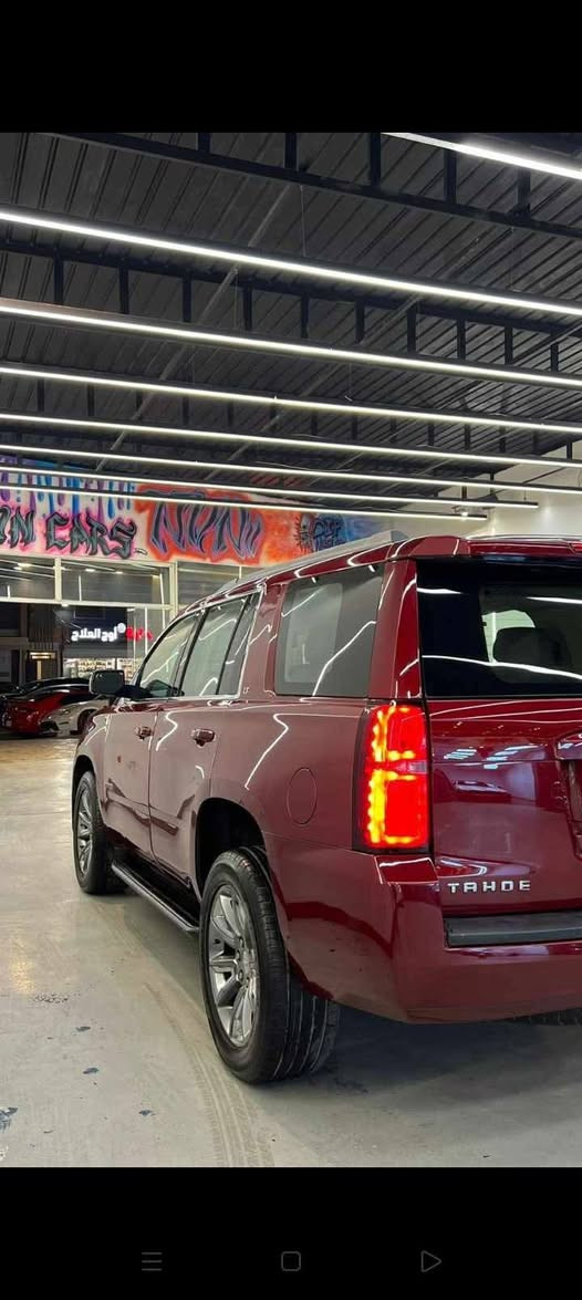 شوفرليت تاهو 2017  LT وارد كندي صور حادثه بل منشور رقم بغداد
لون ماروني  السياره جاهزه مابيه نقص  مواصفات كما موضح بالصور السعر270وبيه مجال***********
