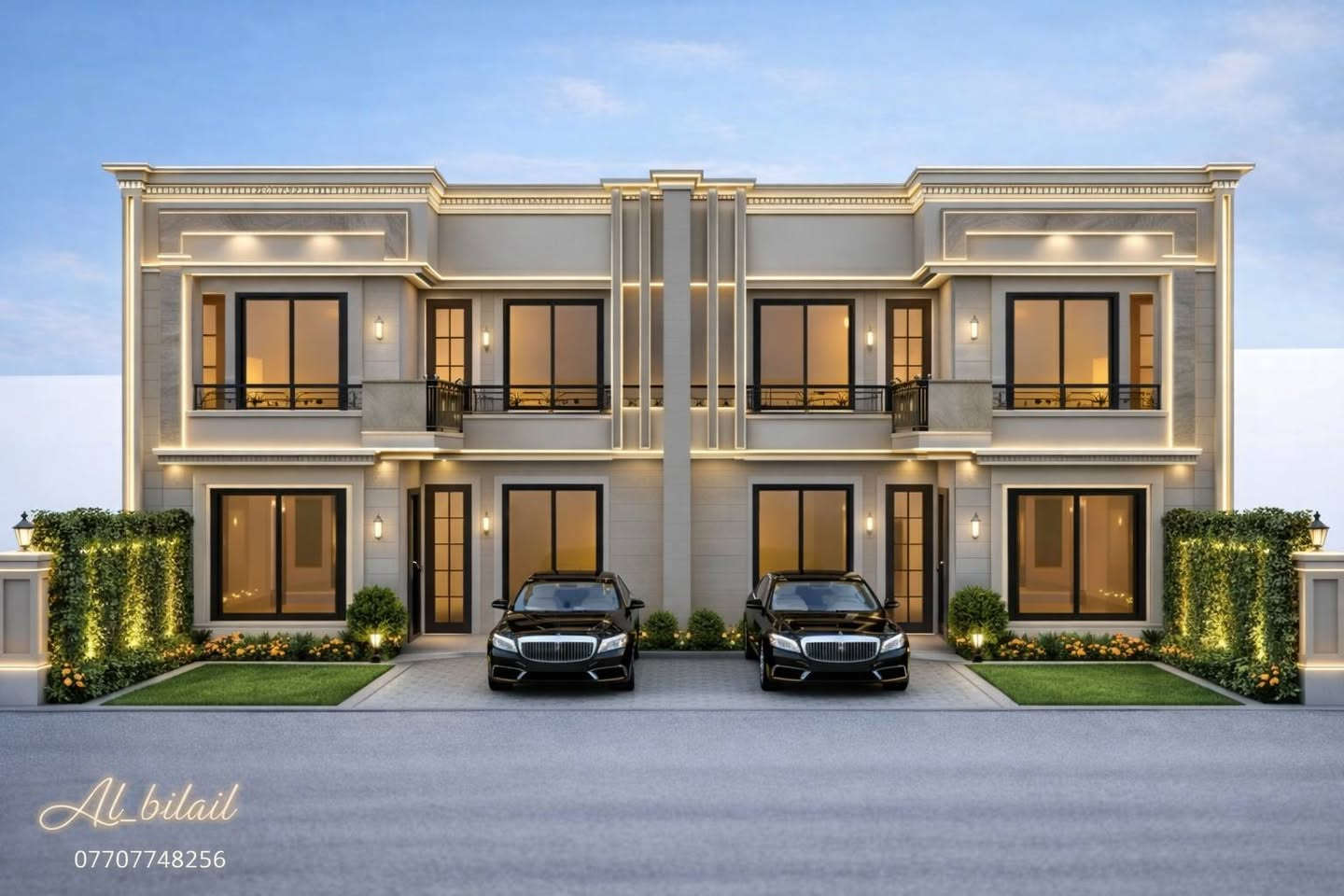 🎨 من أحدث أعمالنا
تصميم مشتملات توام واجهه 10 بأستايل   مودرين و معاصر  فاخر
تصميم يجمع بين الفخامة، الهدوء المعماري، والخطوط الأنيقة.

📞 للتواصل: ***********
📍 @مكتب البلال الهندسي – بعقوبة 
🔗 الموقع على خرائط كوكل:
https://plus.codes/8H56PJXW+P4X

💬 نصمم بذوق، ننفذ بدقة.
✨ شاركونا رأيكم، أي تصميم أعجبكم أكثر؟

---

#تصميم_مزارع #تصميم_جلسات #ستايل_تركي #تصميم_خرائط #تصميم_خارجي
#ديكور_خارجي #تصميم_واجهات #تصميم_خرائط_3D #تصميم_اسكان #تصميم_يدكوري
#مكتب_البلال_الهندسي #ديالى #بعقوبة #تصميم_مودرن #تنسيق_حدائق
#تصميم_داخلي #تصميم_منازل #جلسات_خارجية #تصميم_مسابح
Al_Blill_Design #Architecture #Design #Turkish_Style #Exterior_Design #Landscape_Design
