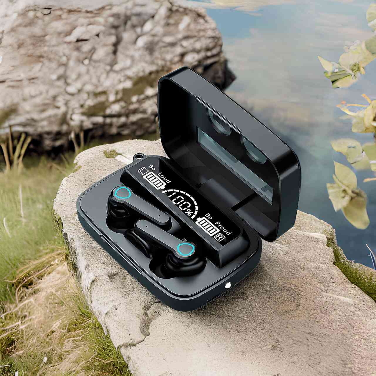 M19
مواصفات السماعة 
تصميم أنيق جداً 
سعة البطارية 2000مل أمبير .
مع إضاءة ليلية قوية 
صوت ستيريو ونقي بتقنية 9D .
شاشة ديجتال لإظهار نسبة شحن السماعات والعلبة
 مقاومة للماء والتعرق .
 صوت المايك ديجتال واضح جدا بالاتصال .
اللون اسود

متاح:
الدفع عند الاستلام
شحن سريع
معاينة قبل الاستلام


**إذا كنت صاحب هذا الإعلان وتريد حذفه لأي سبب، رجاءا أرسل رسالة إلى الدعم الفني**