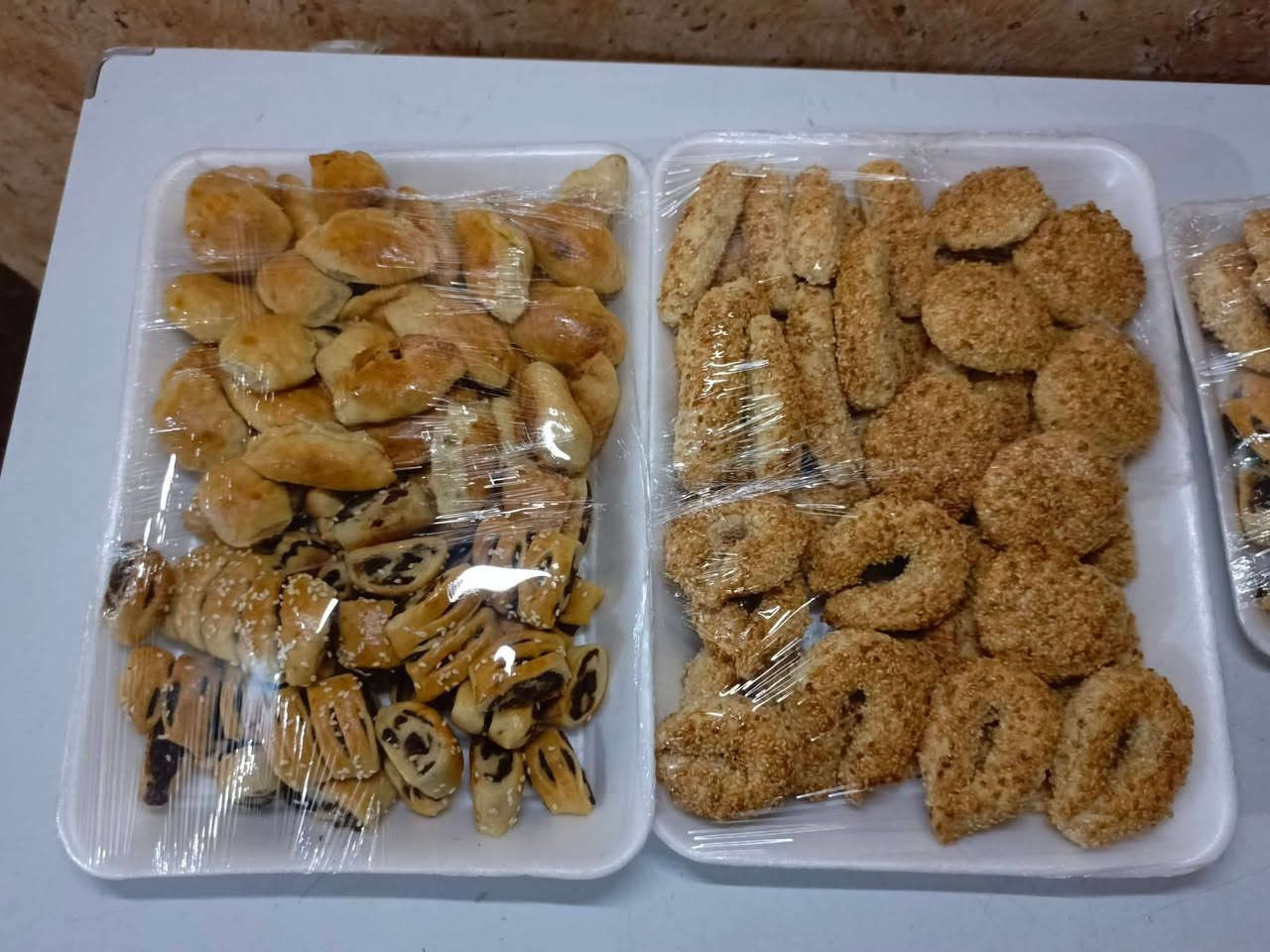 السلام عليكم انفتح حجز كليجه وكعك و كيك الجاي للحجز مراسله الخاص
كيلو كليجه مشكل. 7 الاف 

جوز ب 12 الف 

كعك ب 6 الاف 

كيك الجاي حسب القياس اكو ب6 و 9


**إذا كنت صاحب هذا الإعلان وتريد حذفه لأي سبب، رجاءا أرسل رسالة إلى الدعم الفني**