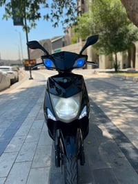 دراجه سكنس لد فحل نوزل خطين قبق نفخ ياباني جديده مال رمبه دراجه  ام ال...