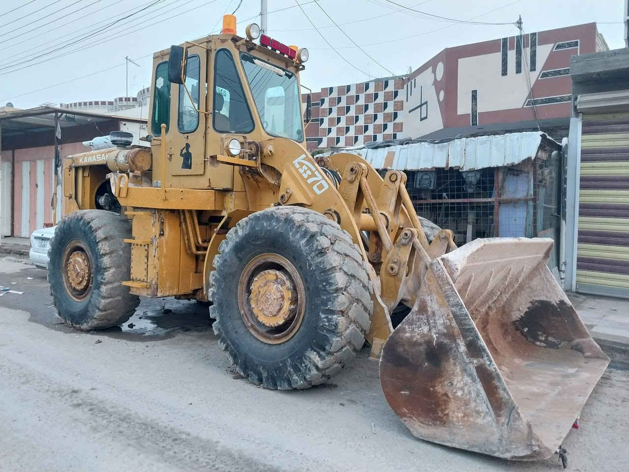 شفل اللبيع كاوسكي موديل ٨١ رقم بغداد اصفر *********** ***********
