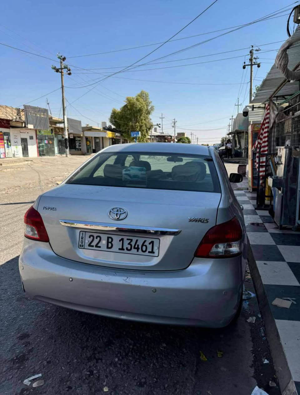 سەلام و علیکم 
توێتە یارس ٢٠٠٨ ڕەنگی سلڤەر
چوار تایەیی نوێیی لەسەرە ✅
گیڕ و مەکینە بەشەرت ✅
کال بوونەوە بە شەرت ✅
٣ پارچە و نیو بۆیاغە بی ژووری ✅
پیش و پشت کەپس بە شەرت ✅
ڕەقەم و سەنەوی نویی تا کۆتایەکانی ٢٠٢٩✅
تەبرید بە شەرت ✅
سەیارەکە بە ناوی خۆمە  بەناو کردن بە شەرت ✅
سەیارەکە زۆر پاکە و توند و تۆلە بی کیشەیە زۆر  سعری٨٥ وەرەقە  هی دەستی خۆمە مەعڕەجی نیمە  لەگەل ڕیزم 
ژمارە تەلەفۆن
(***********) 
(***********)
وەتس ئەپی لەسەرە رەقەمەکان أربيل, العراق
